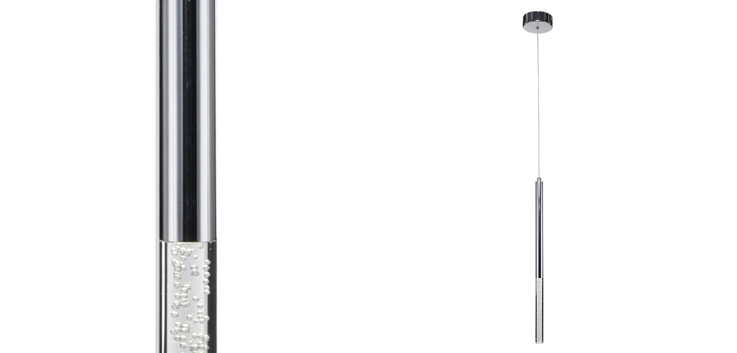 Подвесной светильник Trumpet tube boiling silver Подвесной светильник Trumpet tube boiling silver - Loft-Concept в Брянске