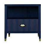 Прикроватная тумбочка с полкой Elsa Dreams Blue варинант исполнения - 5 | Loft Concept в Брянске