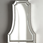 Зеркало в серебристой фигурной раме Silver Reflection варинант исполнения - 3 | Loft Concept в Брянске