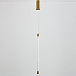 Подвесной светильник в форме цилиндра Trumpet Tube Brass варинант исполнения - 6 | Loft Concept в Брянске