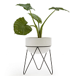 Кашпо Elevated Planters Luna 54 белое варинант исполнения - 2 | Loft Concept в Брянске