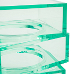 Стол журнальный в форме кубов Acrylic Furniture Lumina Mint Breeze варинант исполнения - 3 | Loft Concept в Брянске