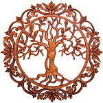 Панно из дерева Breath Panel With Trees варинант исполнения - 1 | Loft Concept в Брянске