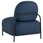 Кресло в синей рогожке COLOR BLOCK варинант исполнения - 5 | Loft Concept в Брянске