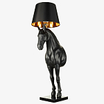 Horse Statue Floor Lamp Большой светильник Черная Лошадь варинант исполнения - 6 | Loft Concept в Брянске