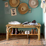 Скамья из ротанга Saveria Rattan Bench варинант исполнения - 6 | Loft Concept в Брянске