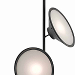 Торшер черный с 2-мя большими лампами Black Diffusers варинант исполнения - 1 | Loft Concept в Брянске