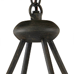 Люстра круглая с литыми стеклянными дисками Olympe Glass Chandelier варинант исполнения - 3 | Loft Concept в Брянске