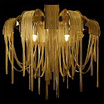 Бра с металиическими цепочками и дугообразными элементами Atlantis Chain варинант исполнения - 8 | Loft Concept в Брянске