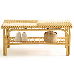 Скамья из ротанга Saveria Rattan Bench варинант исполнения - 9 | Loft Concept в Брянске
