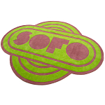 Дизайнерский ковер зеленый Poltronova Sofo Verosa Rug варинант исполнения - 2 | Loft Concept в Брянске