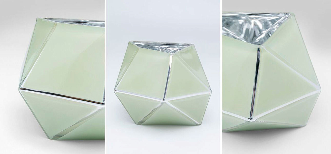 Ваза серая Geometric projection Ваза серая Geometric projection - Loft-Concept в Брянске