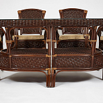 Комплект обеденный из ротанга Eloise grand варинант исполнения - 11 | Loft Concept в Брянске