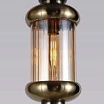 Подвесной светильник с янтарным стеклянным плафоном Amber Queen варинант исполнения - 4 | Loft Concept в Брянске