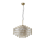 Люстра многоярусная с декором из натуральной морской ракушки Iridescent Light варинант исполнения - 3 | Loft Concept в Брянске