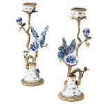 Подсвечник Candleholder Birds Atlanta Set 2 Pcs варинант исполнения - 1 | Loft Concept в Брянске