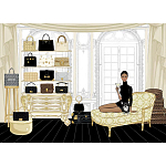 Megan Hess The Bag варинант исполнения - 2 | Loft Concept в Брянске