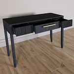 Элегантная Консоль Primo с выдвижным ящиком Черный дуб варинант исполнения - 6 | Loft Concept в Брянске