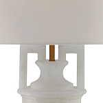 Настольная лампа с основанием в форме урны Piercing Stone варинант исполнения - 1 | Loft Concept в Брянске