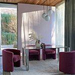 Кресло полукруглое Fiorello Armchair варинант исполнения - 7 | Loft Concept в Брянске