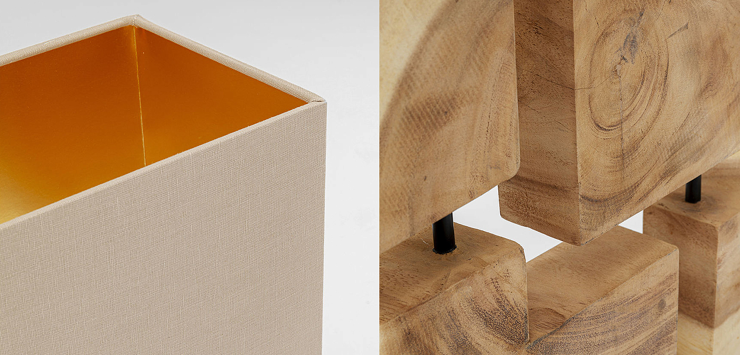 Настольная лампа Saw Cut Acacia - Loft-Concept в Брянске