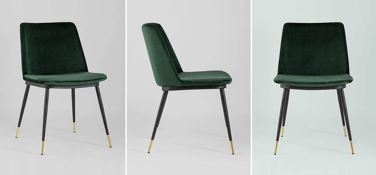Стул Melissa Chair Зеленый Велюр Стул Melissa Chair Зеленый Велюр - Loft-Concept в Брянске