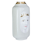 Ваза с золотисто-белыми фрагментами Faces of Imagination варинант исполнения - 1 | Loft Concept в Брянске