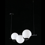 Люстра подвесная светодиодная Jagna Black and White варинант исполнения - 3 | Loft Concept в Брянске