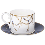 Чайный набор из фарфора с изображением лошадей на 6 персон 12 предметов Porcelain Horse Set   варинант исполнения - 2 | Loft Concept в Брянске