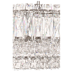 Люстра подвесная круглая из прозрачного хрусталя с корпусом из металла цвета хром Selfsufficient варинант исполнения - 2 | Loft Concept в Брянске