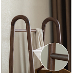 Вешалка деревянная с 2- мя ящиками Moon Walnut Furniture варинант исполнения - 6 | Loft Concept в Брянске