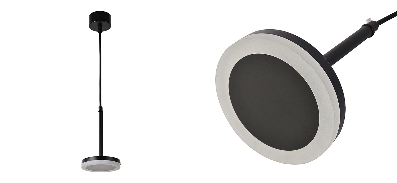 Светодиодный подвесной светильник DIENES Black Светодиодный подвесной светильник DIENES Black - Loft-Concept в Брянске
