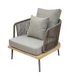 Кресло уличное серое Street Comfort  варинант исполнения - 1 | Loft Concept в Брянске