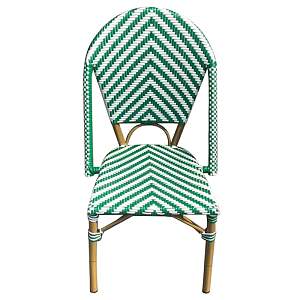 Стул ротанг Wicker Jerome Rattan Chair Green