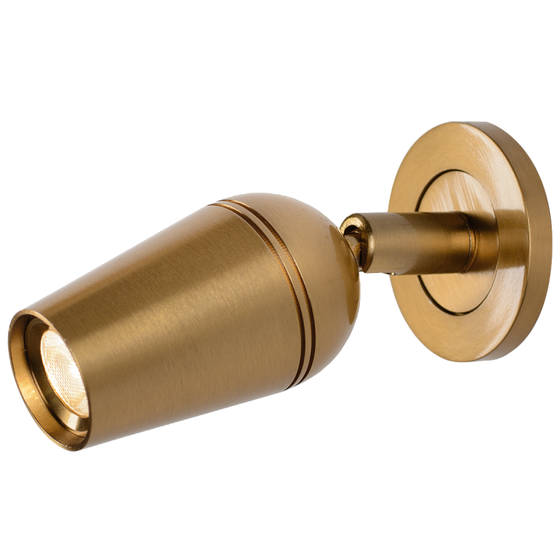 Бра Chelsom WALL LED GROOVE BRASS Латунь в Брянске | Loft Concept 