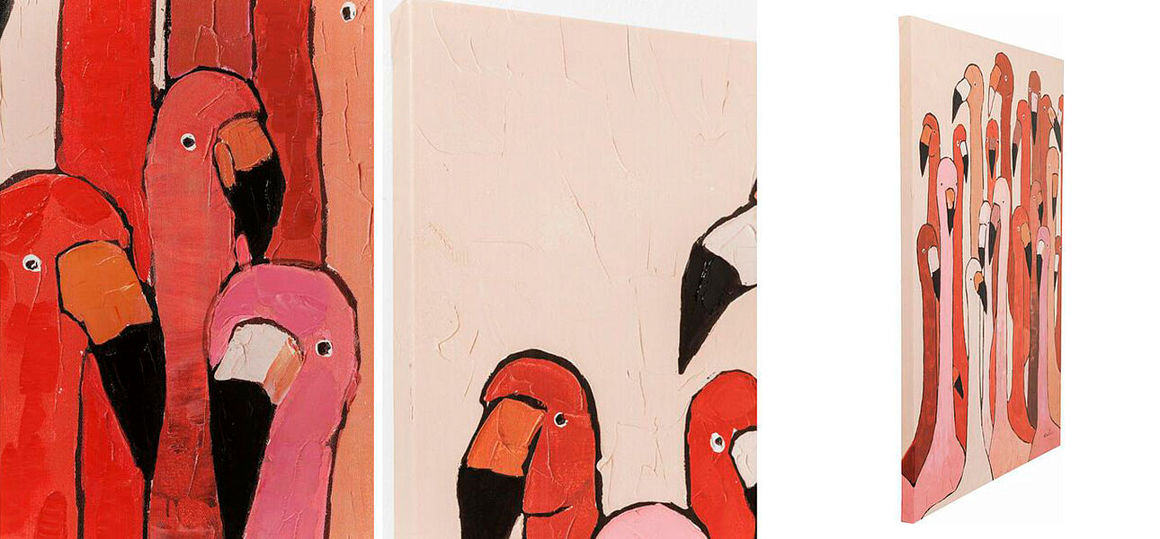 Постер A flock of Flamingos Постер A flock of Flamingos - Loft-Concept в Брянске