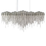 Люстра подвесная с металлическими дугами и длинными цепочками 115 см Atlantis Chain варинант исполнения - 15 | Loft Concept в Брянске