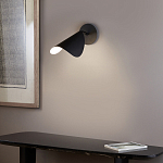 Бра с поворотным плафоном Aracea Black Wall Lamp варинант исполнения - 6 | Loft Concept в Брянске