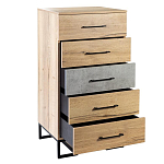 Комод с 3-мя ящиками в стиле лофт Urban Style Space варинант исполнения - 5 | Loft Concept в Брянске