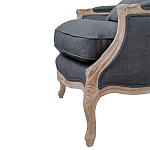 Кресло Ava Classical Armchair graphite flax варинант исполнения - 5 | Loft Concept в Брянске