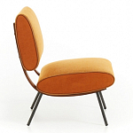 Дизайнерское кресло без подлокотников Gio Ponti ROUND D.154.5 Armchair варинант исполнения - 8 | Loft Concept в Брянске