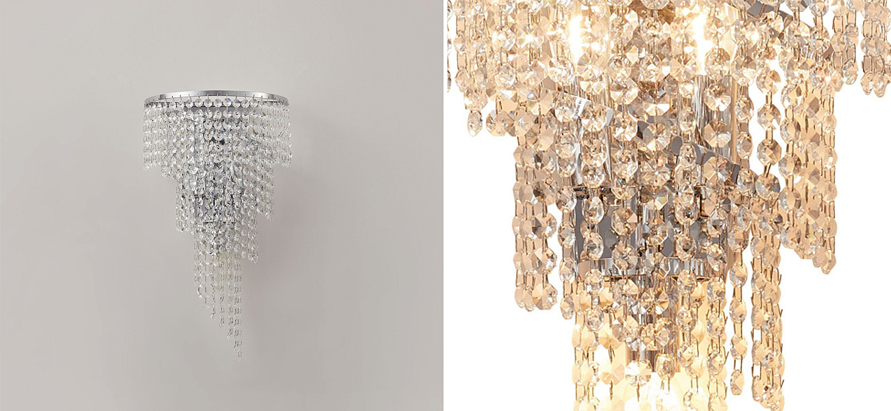 Хрустальное бра Crystal Art Хрустальное бра Crystal Art - Loft-Concept в Брянске