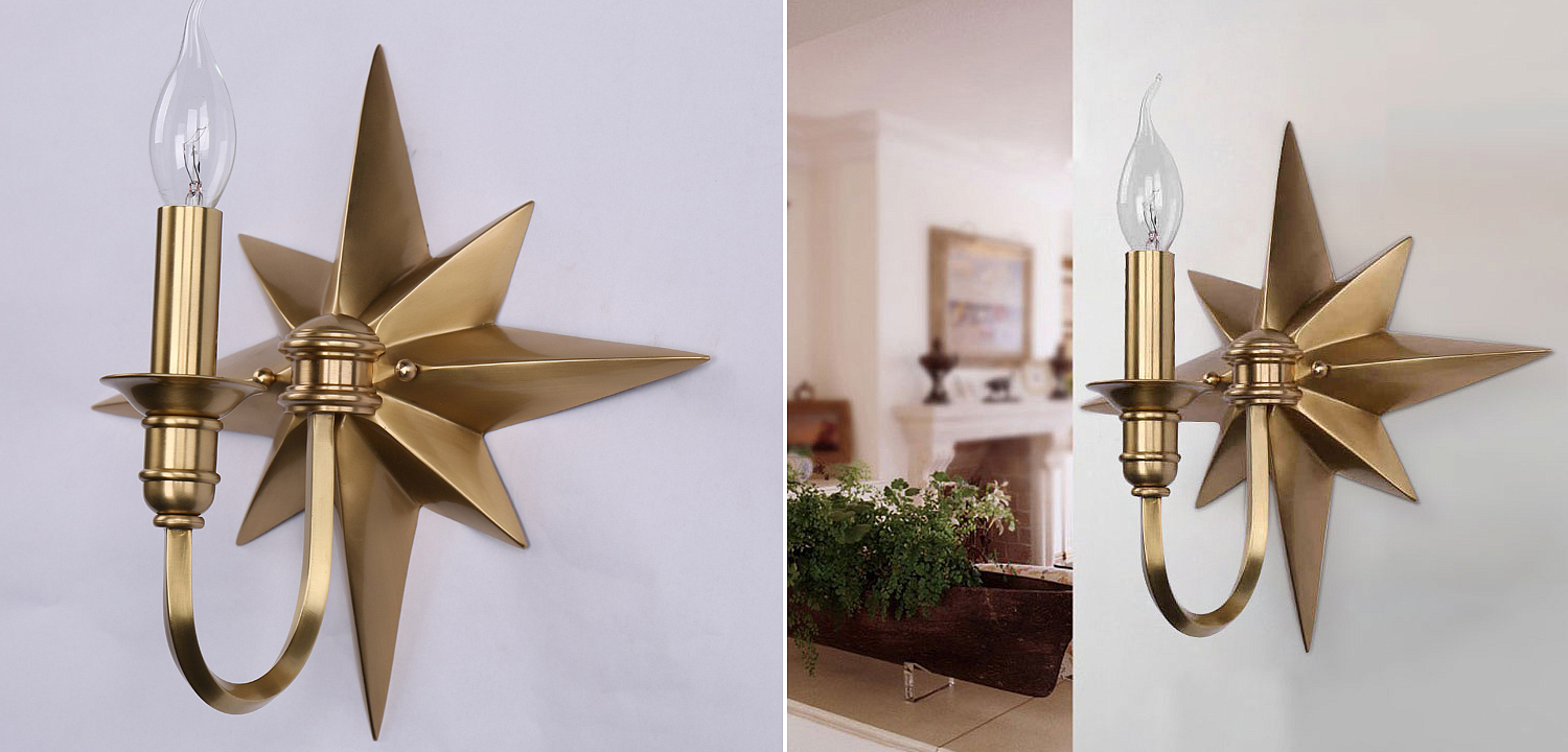 Бра Base Star Wall lamp Single Бра Base Star Wall lamp Single - Loft-Concept в Брянске