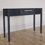 Элегантная Консоль Primo с выдвижным ящиком Черный дуб варинант исполнения - 2 | Loft Concept в Брянске