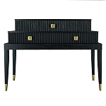 Премиальная Консоль с тремя ящиками Elsa Dreams Black варинант исполнения - 4 | Loft Concept в Брянске