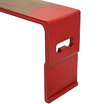 Деревянная консоль Porcher Red Concole варинант исполнения - 2 | Loft Concept в Брянске