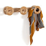 Деревянная настенная вешалка Alma Wood Hanger варинант исполнения - 3 | Loft Concept в Брянске