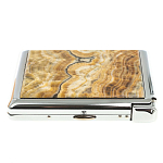 Портсигар с газовой зажигалкой из натурального камня Оникс Stone Cigarettes Cases варинант исполнения - 10 | Loft Concept в Брянске