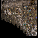 Люстра с каскадом из прозрачного хрусталя Constant Sparks варинант исполнения - 12 | Loft Concept в Брянске