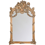 Зеркало настенное в ажурной раме с эффектом старины Classic Ornament Mirror варинант исполнения - 1 | Loft Concept в Брянске